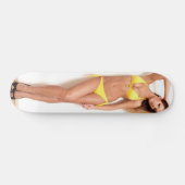 Bikini-Pin-up-Girl-Skateboard Skateboard (Horizontal)