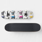 ~Bikini~ POP ART SKATE DECK, KÜMMERN SIE! Skateboard (Horizontal)