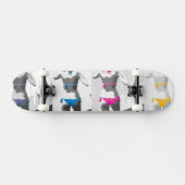 ~Bikini~ POP ART SKATE DECK, KÜMMERN SIE! Skateboard (Horizontal)