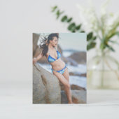Bikini Postkarte (Stehend Vorderseite)