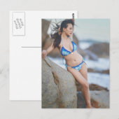 Bikini Postkarte (Vorne/Hinten)