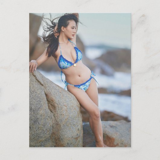 Bikini Postkarte (Vorderseite)