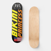 BIKINI PRINCESS OFFIZIELL Skateboard (Vorderseite)