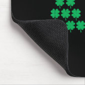 Bikini Style Kleeblatt Irish S St Patricks Day Fun Mousepad (Ecke)