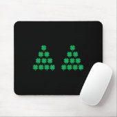 Bikini Style Kleeblatt Irish S St Patricks Day Fun Mousepad (Mit Mouse)