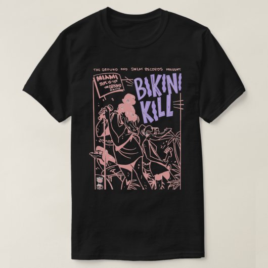 Bikini töten aktiv T-Shirt (Design vorne)