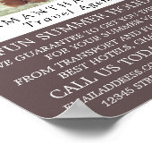 Bikini-Urlaub, Agent-Werbung Poster (Ecke)