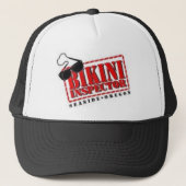 Bikiniinspektor Truckerkappe (Vorderseite)