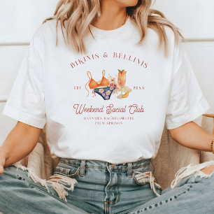 Bikinis & Bellinis Junggesellinnen Abschiedsclub T-Shirt