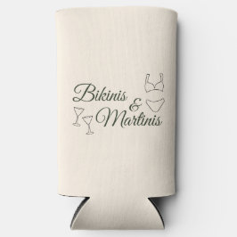 Bikinis & Martinis Bachelorette Weekend Selters Dosenkühler