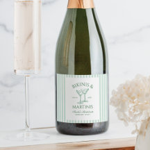 Bikinis & Martinis Green Bachelorette