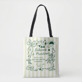 Bikinis & Martinis Strand Junggesellinnenabschied  Tasche (Vorderseite)