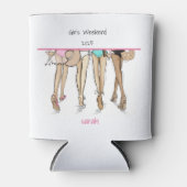 Bikinis und Martinis Bikini Girls Weekend Dosenkühler (Vorderseite)