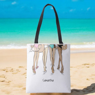 Bikinis und Martinis Chic Mode Maßgeschneidert Tasche