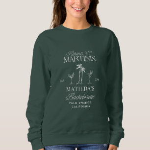 Bikinis und Martinis Elegantes Vintages Bacheloret Sweatshirt