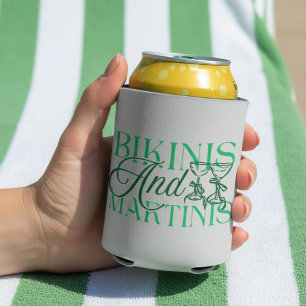 Bikinis und Martinis - Junggeselinnen-Abschied Dosenkühler