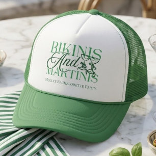Bikinis und Martinis - Junggeselinnen-Abschied Truckerkappe