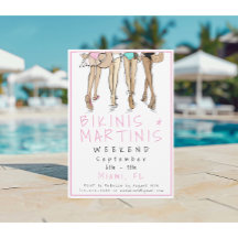 Bikinis und Martinis Party Weekend