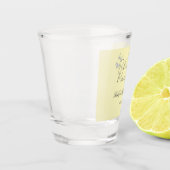 Bikins & Martinis Junggesellinnenabschied Retro-Ge Schnapsglas (Links)