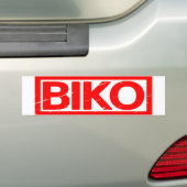 Biko Briefmarke Autoaufkleber (Auf Auto)