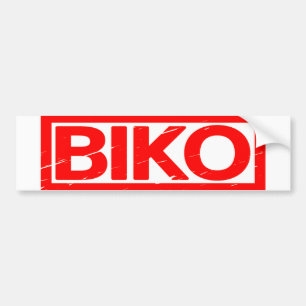 Biko Briefmarke Autoaufkleber
