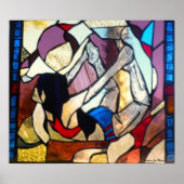 Bikram Yoga Bow Pose Dhanurasana Poster (Vorne)