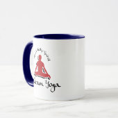 Bikram Yoga-Geschenk Tasse (Vorderseite Links)