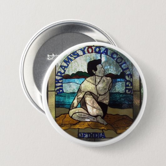 Bikrams Yogadorn-Drehungsknopf Button (Vorne & Hinten)