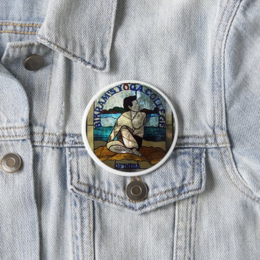 Bikrams Yogadorn-Drehungsknopf Button (Beispiel)