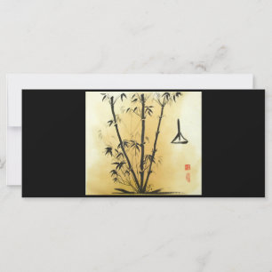 Bilanz-Bambus-Rackkarte