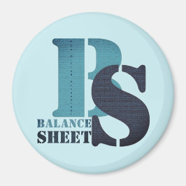 "BILANZBLATT" MAGNET