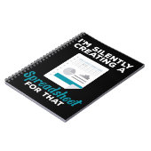 Bilanzbuchhalter CPA Notizblock (Linke Seite)