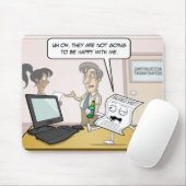 Bilanzierung Betrunkener Bilanzpaare Mousepad (Mit Mouse)