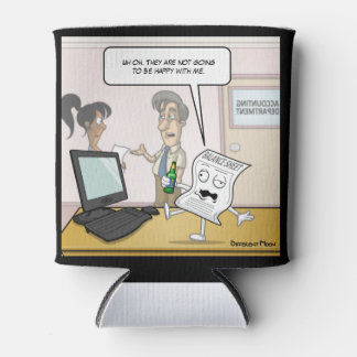 Bilanzierungs-Betrunkene Bilanzierungs-Deckenkolle Dosenkühler