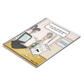 Bilanzierungsbericht für Betrunkene Bilanz Notizblock (Linke Seite)