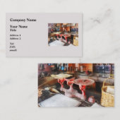 Bilanzskala im allgemeinen Geschäft Visitenkarte (Vorne/Hinten)