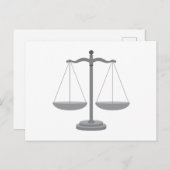 Bilanzskala Postkarte (Vorne/Hinten)