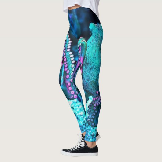 Bilateral symmetrische Kraken-Leggings Leggings (Links)