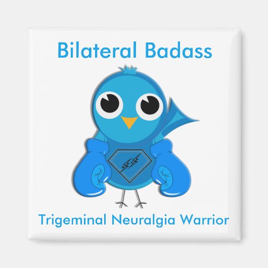 Bilateraler Trigeminal Neuralgie Krieger Magnet (Vorne)