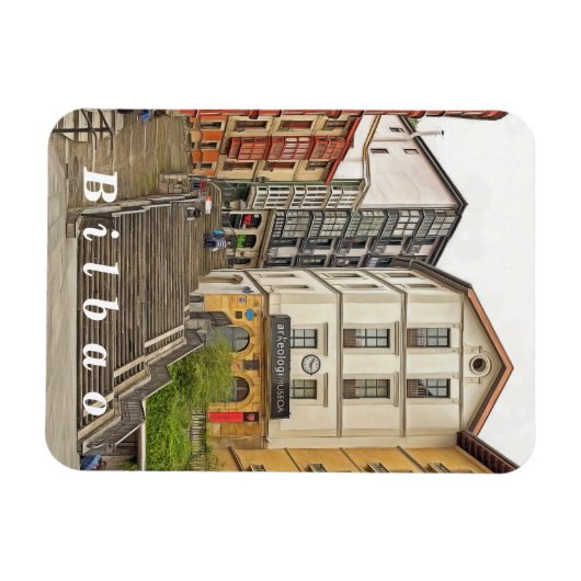 Bilbao. #18. magnet (Horizontal)