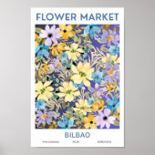 Bilbao Blume Market Poster (Vorne)