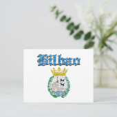 BILBAO City Designs Postkarte (Stehend Vorderseite)