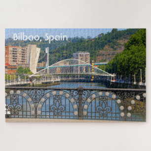 Bilbao: drei Brücken, baskisches Spanien Puzzle