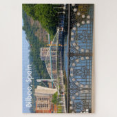 Bilbao: drei Brücken, baskisches Spanien Puzzle (Vertikal)
