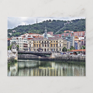 Bilbao, Foto der spanischen Stadt Postkarte