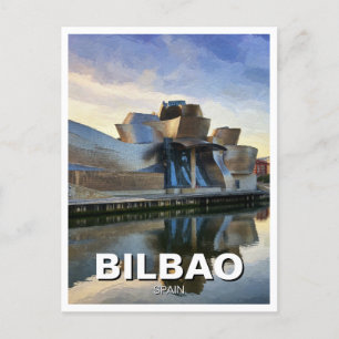 Bilbao Guggenheim Museum Travel Postkarte