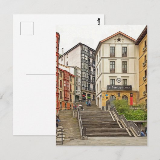  Bilbao. Nr. 18.   Postkarte (Vorne/Hinten)