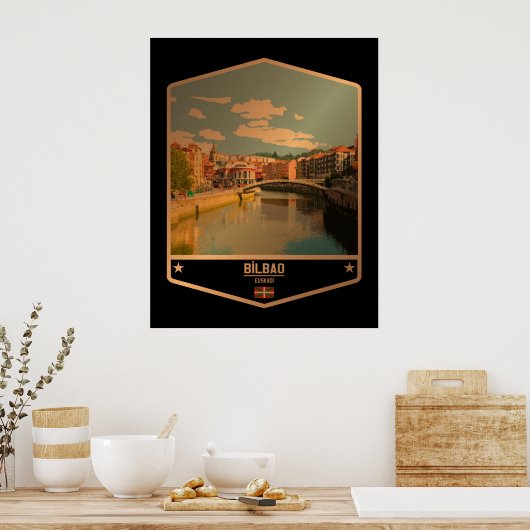 Bilbao Poster (Küche)