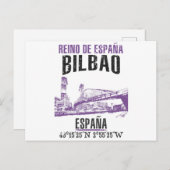 Bilbao Postkarte (Vorne/Hinten)