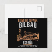 Bilbao Postkarte (Vorne/Hinten)